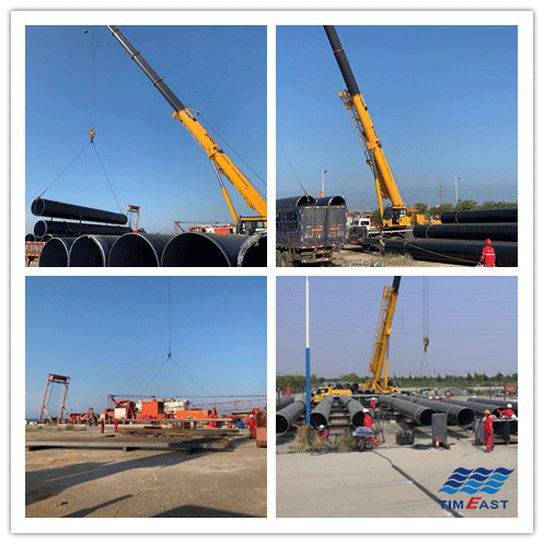 曹（cáo）妃甸工業區入海（hǎi）排汙口工程施工項目舉行開工典禮