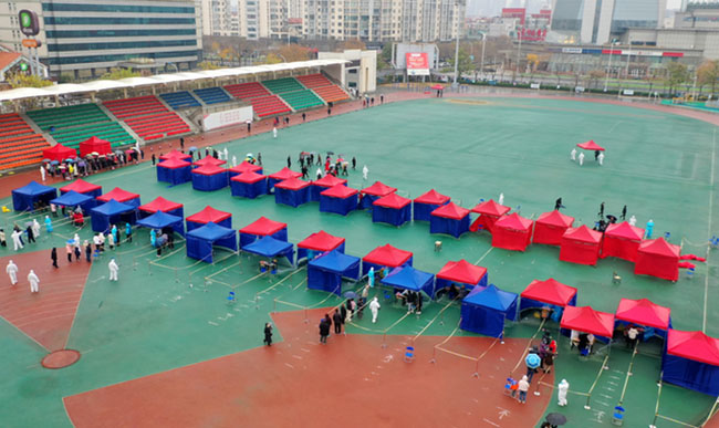 天津濱海新區啟動全員核酸檢測