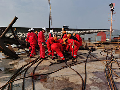 曹妃甸工（gōng）業區入海排汙（wū）口工程項目順利完工（gōng）