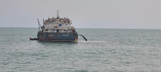 尼日爾-貝日寧原油外輸管道（dào）海上終端工程海底管道施工項目順利完工