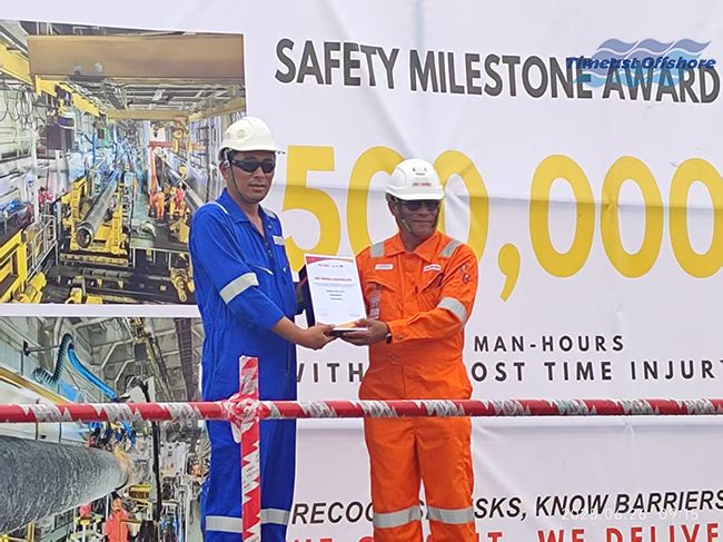 榮耀時刻！安全月我司馬來西亞項目人員獲業主 HSE 表彰