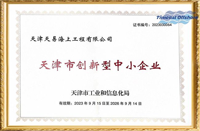 喜報（bào）丨（shù）中文字幕精品人妻熟女海工榮獲“天津（jīn）市創新型中小（xiǎo）企業”和“天津市瞪羚企業”雙重認定